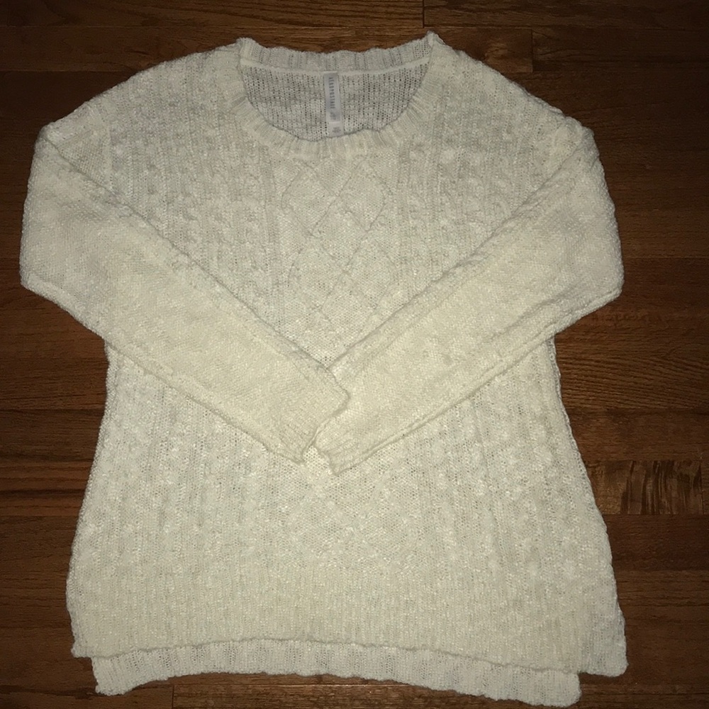 Aeropostle Cream Sweater Size XL